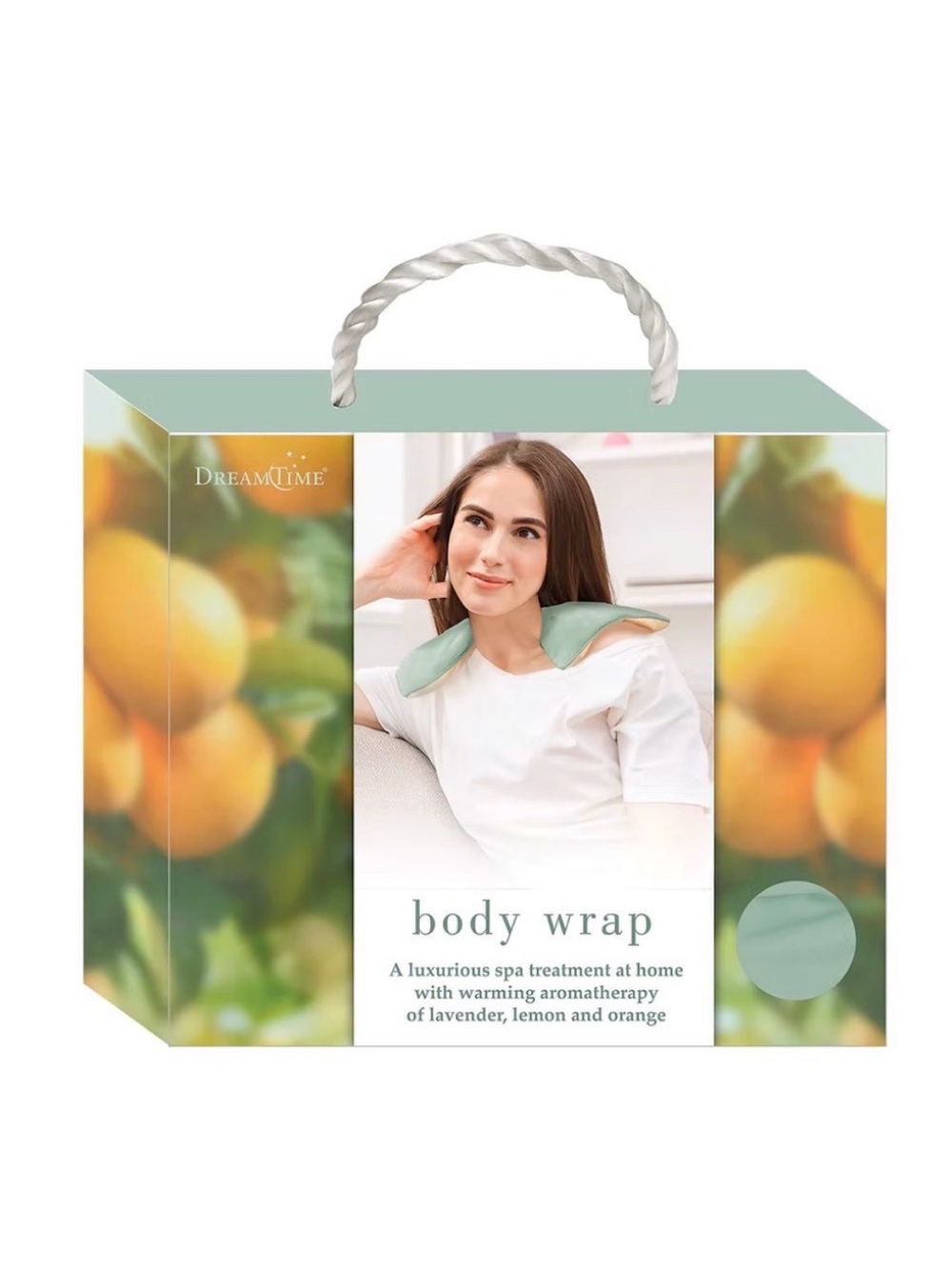 Lavender and Orange Body Wrap New in Box